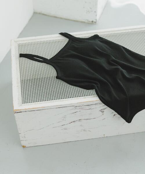 ITEMS URBANRESEARCH（アイテムズ アーバンリサーチ）の「カップツキキャミソール（キャミソール・レディース・ブラック/アイボリー/ホワイト系その他・FREE）」の12枚目の写真