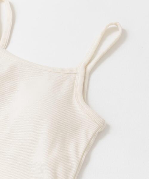 ITEMS URBANRESEARCH（アイテムズ アーバンリサーチ）の「カップツキキャミソール（キャミソール・レディース・ブラック/アイボリー/ホワイト系その他・FREE）」の18枚目の写真