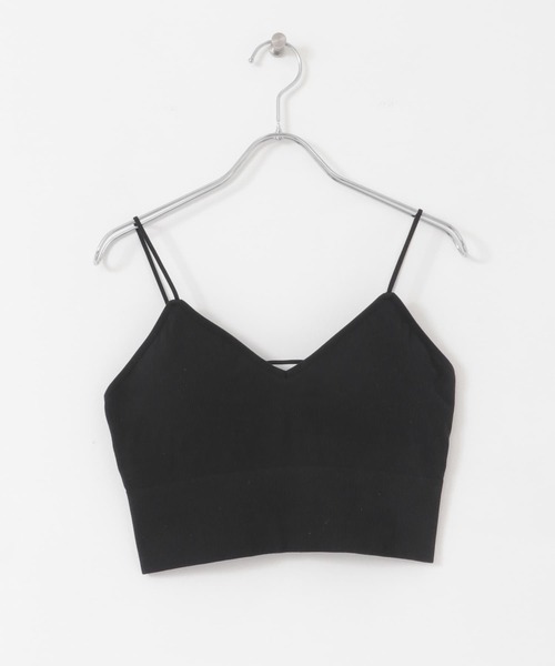 KBF（ケイビーエフ）の「カップ付きインナーキャミソール（キャミソール・レディース・グレー/オフホワイト/ブラック・ONE）」の20枚目の写真