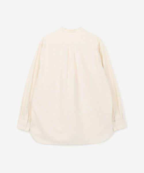 Kaptain Sunshine(キャプテン サンシャイン)の「KAPTAIN SUNSHINE | バンドカラー プルオーバーシャツ MEN(シャツ/ブラウス・メンズ・アイボリー・40/38)」の3枚目の写真