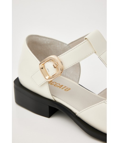 STACCATO(スタッカート)の「ティラナチュTストレップシューズ(サンダル・レディース・ブラック/ホワイト・22.5cm/23cm/23.5cm/24cm/24.5cm)」の20枚目の写真