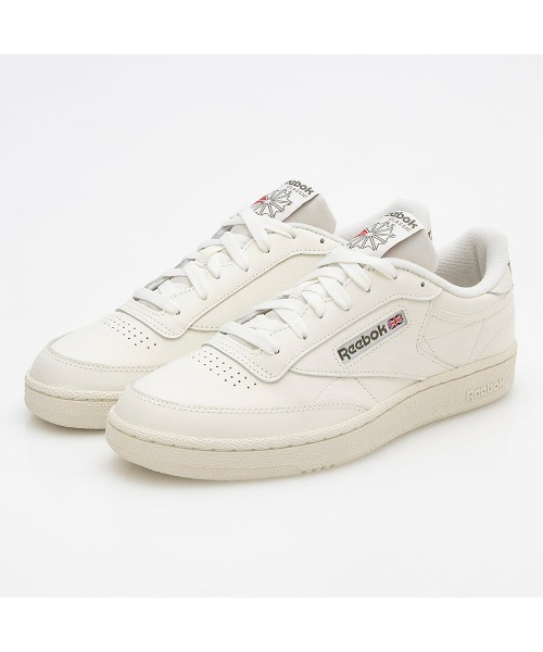 Reebok(リーボック)の「クラブシー 85 / CLUB C 85(スニーカー・メンズ・アイボリー/ホワイト系その他・22.5cm/23.0cm/23.5cm/24.5cm/24.0cm/25.0cm/25.5cm/26.0cm/26.5cm/27.0cm/27.5cm/28.0cm/28.5cm/29.0cm/30.0cm)」の10枚目の写真