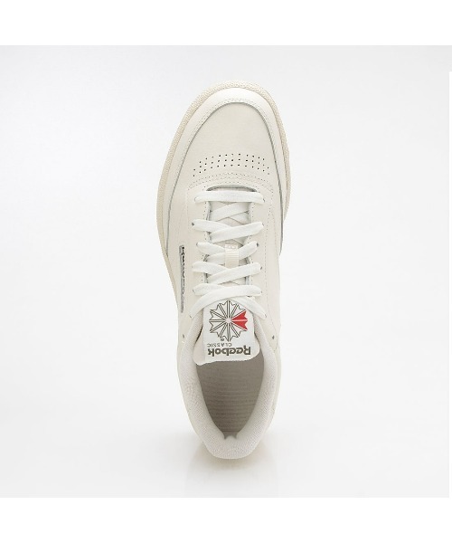 Reebok(リーボック)の「クラブシー 85 / CLUB C 85(スニーカー・メンズ・アイボリー/ホワイト系その他・22.5cm/23.0cm/23.5cm/24.5cm/24.0cm/25.0cm/25.5cm/26.0cm/26.5cm/27.0cm/27.5cm/28.0cm/28.5cm/29.0cm/30.0cm)」の12枚目の写真