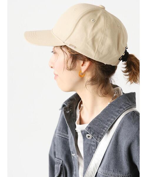 Lugnoncure（ルノンキュール）の「ツイルキャップ（ハット・レディース・ベージュ/ブラック・F）」の11枚目の写真