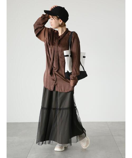 Lugnoncure（ルノンキュール）の「ツイルキャップ（ハット・レディース・ベージュ/ブラック・F）」の12枚目の写真