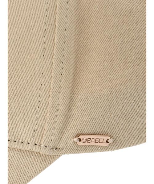 Lugnoncure（ルノンキュール）の「ツイルキャップ（ハット・レディース・ベージュ/ブラック・F）」の3枚目の写真