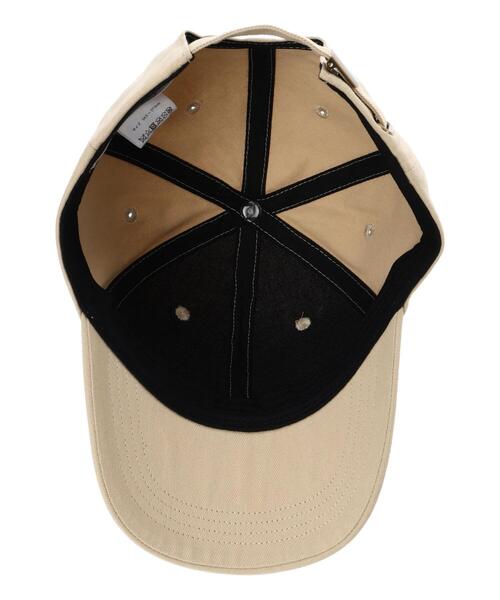 Lugnoncure（ルノンキュール）の「ツイルキャップ（ハット・レディース・ベージュ/ブラック・F）」の4枚目の写真
