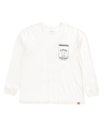 Manhattan Portage | L/S Print T-Shirt(Tシャツ/カットソー)