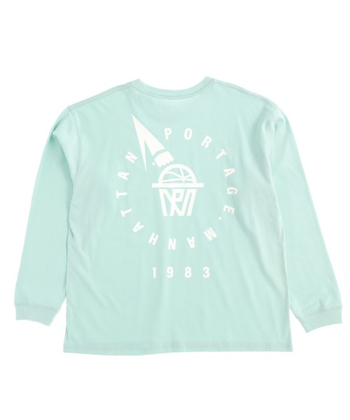 Manhattan Portage(マンハッタンポーテージ)の「L/S Print T-Shirt(Tシャツ/カットソー・メンズ・ライム/ブラック/ホワイト・SMALL/LARGE/X-LARGE/MEDIUM)」の10枚目の写真