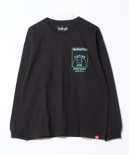 Manhattan Portage(マンハッタンポーテージ)の「L/S Print T-Shirt(Tシャツ/カットソー・メンズ・ライム/ブラック/ホワイト・SMALL/LARGE/X-LARGE/MEDIUM)」の13枚目の写真