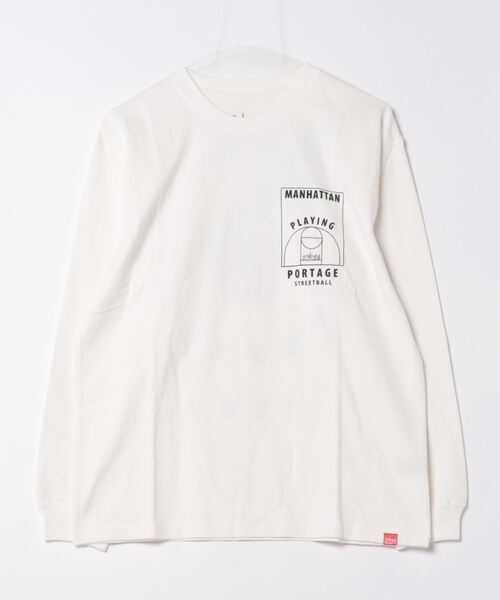Manhattan Portage(マンハッタンポーテージ)の「L/S Print T-Shirt(Tシャツ/カットソー・メンズ・ライム/ブラック/ホワイト・SMALL/LARGE/X-LARGE/MEDIUM)」の12枚目の写真