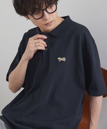PENNEYS（ぺニーズ）の「PENNEYS/ペニーズ 別注 THE FOX ロゴ ワンポイントワッペン刺繍オーバーサイズ鹿の子ポロシャツ（ポロシャツ）」