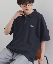 PENNEYS（ぺニーズ）の「PENNEYS/ペニーズ 別注 THE FOX ロゴ ワンポイントワッペン刺繍オーバーサイズ鹿の子ポロシャツ（ポロシャツ）」