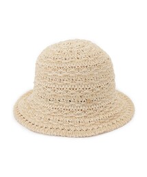 SHOO・LA・RUE | フェイクペーパー柄編みハット(ハット)