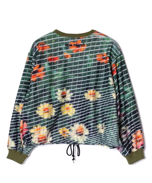 NON TOKYO(ノントーキョー)の「PRINT FLEECE PULLOVER TOP(Tシャツ/カットソー・レディース・カラフル/チェック/ブルー系・FREE)」の10枚目の写真
