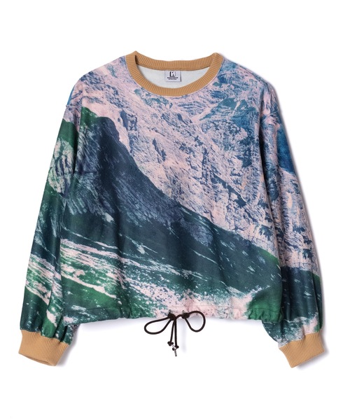 NON TOKYO(ノントーキョー)の「PRINT FLEECE PULLOVER TOP(Tシャツ/カットソー・レディース・カラフル/チェック/ブルー系・FREE)」の11枚目の写真