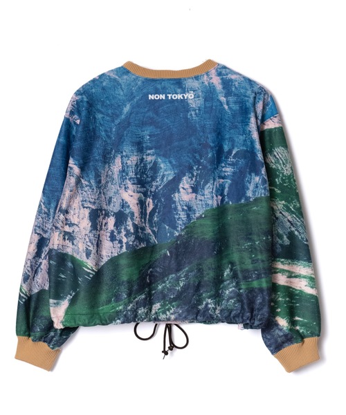NON TOKYO(ノントーキョー)の「PRINT FLEECE PULLOVER TOP(Tシャツ/カットソー・レディース・カラフル/チェック/ブルー系・FREE)」の12枚目の写真