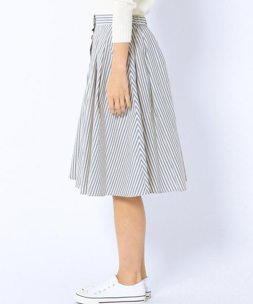 coen（コーエン）の「フロントボタンストライプフレアスカート◆（スカート・レディース・その他1・LARGE/MEDIUM）」の5枚目の写真