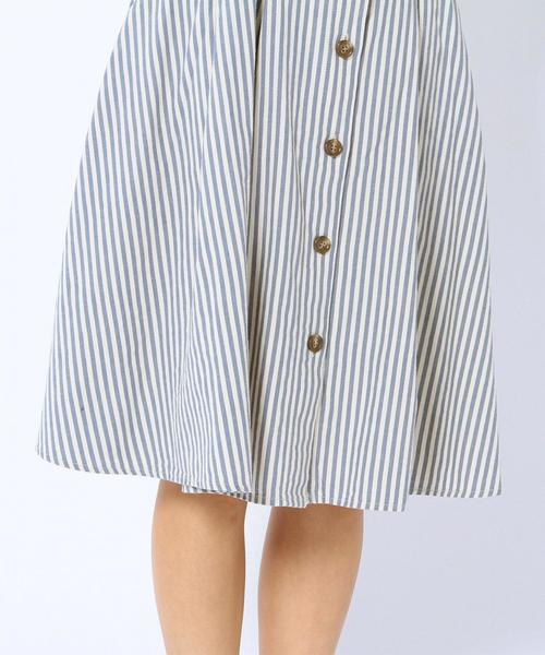 coen（コーエン）の「フロントボタンストライプフレアスカート◆（スカート・レディース・その他1・LARGE/MEDIUM）」の9枚目の写真