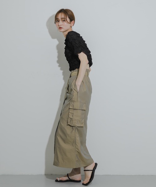 SENSE OF PLACE by URBAN RESEARCH(センスオブプレイスバイアーバンリサーチ)の「フラットリングサンダル(サンダル・レディース・ブラック/シルバー・LARGE/SMALL/MEDIUM)」の8枚目の写真