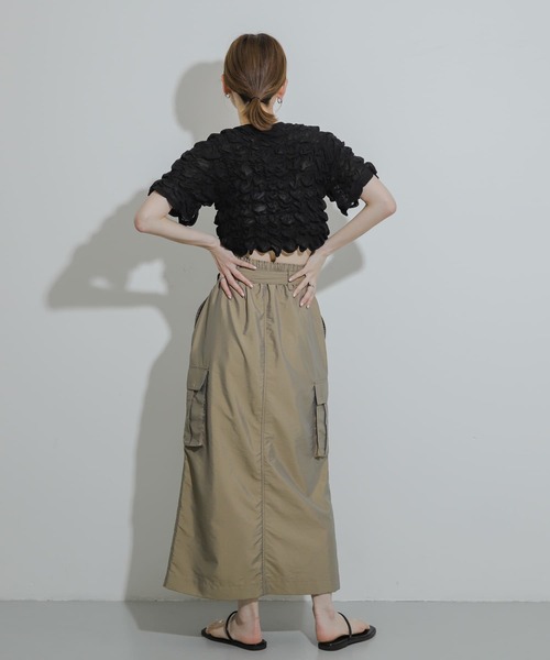 SENSE OF PLACE by URBAN RESEARCH(センスオブプレイスバイアーバンリサーチ)の「フラットリングサンダル(サンダル・レディース・ブラック/シルバー・LARGE/SMALL/MEDIUM)」の9枚目の写真