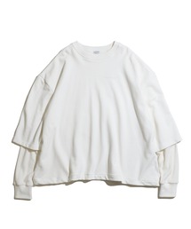 WILLY CHAVARRIA（ウィリーチャバリア）の「WILLY CHAVARRIA / ウィリーチャバリア WAFFLE LINED LS BUFFALO T ワッフル レイヤード スウェット（Tシャツ/カットソー・メンズ）」