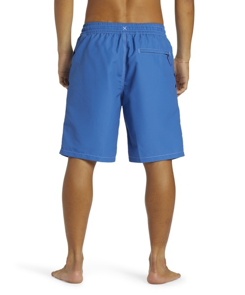 Quiksilver（クイックシルバー）の「SATURN VOLLEY 20/クイックシルバーウエストゴムサーフトランクス・ボードショーツ(水着)（水着・メンズ・ブルー/ブラック・MEDIUM/X-LARGE/LARGE/SMALL）」の8枚目の写真