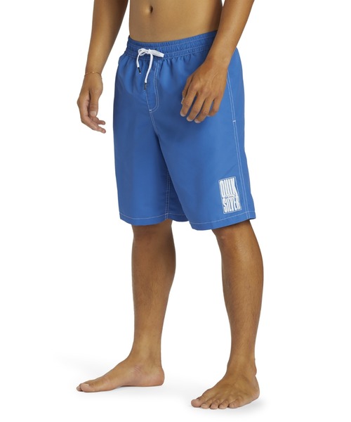 Quiksilver（クイックシルバー）の「SATURN VOLLEY 20/クイックシルバーウエストゴムサーフトランクス・ボードショーツ(水着)（水着・メンズ・ブルー/ブラック・MEDIUM/X-LARGE/LARGE/SMALL）」の7枚目の写真