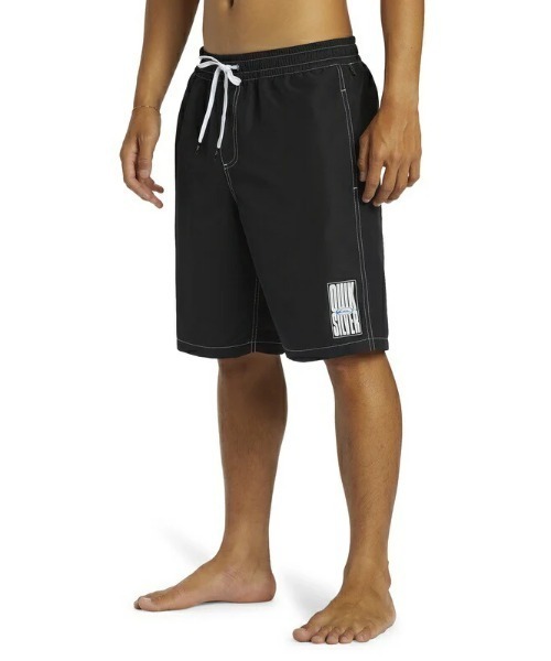 Quiksilver（クイックシルバー）の「SATURN VOLLEY 20/クイックシルバーウエストゴムサーフトランクス・ボードショーツ(水着)（水着・メンズ・ブルー/ブラック・MEDIUM/X-LARGE/LARGE/SMALL）」の10枚目の写真