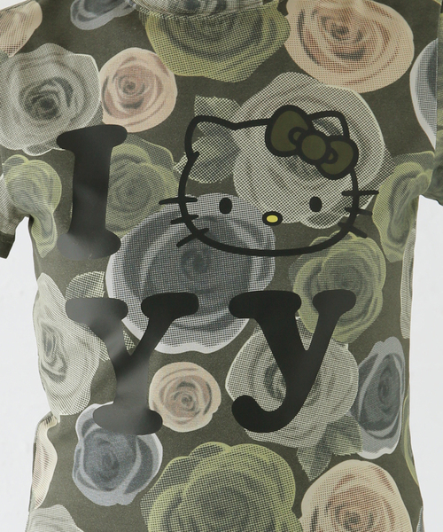OPEN Yy(オープンワイワイ)の「【OPEN YY×Hello Kitty】YY BABY TEE:Tシャツ(Tシャツ/カットソー・レディース・カーキ・1)」の12枚目の写真