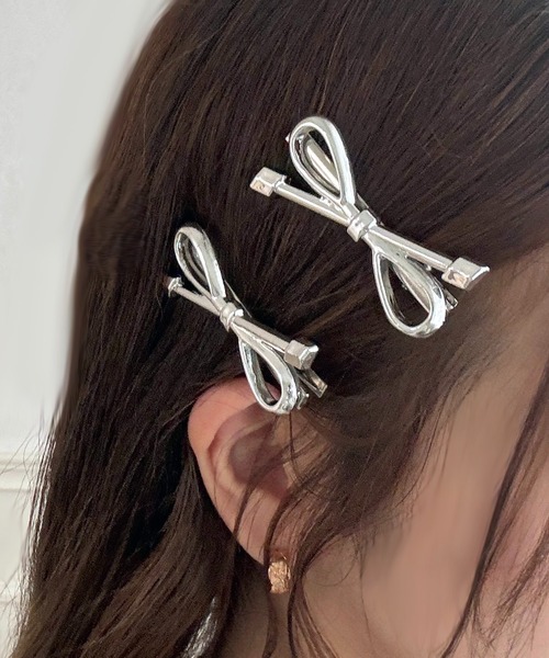 pluie チアルコクリップ　925 ヘアクリップ　シルバー チアルコ クリップ - PLUIE：プリュイ / ユエリーニュ 『公式』web