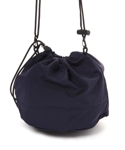 PARROTT CANVAS(パロットキャンバス)の「【PARROTT CANVAS】PCMミニバッグ 巾着 ナイロン(ショルダーバッグ・レディース・ネイビー/ピンク・FREE)」の11枚目の写真