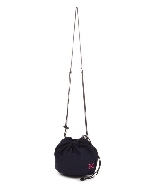 PARROTT CANVAS(パロットキャンバス)の「【PARROTT CANVAS】PCMミニバッグ 巾着 ナイロン(ショルダーバッグ・レディース・ネイビー/ピンク・FREE)」の18枚目の写真
