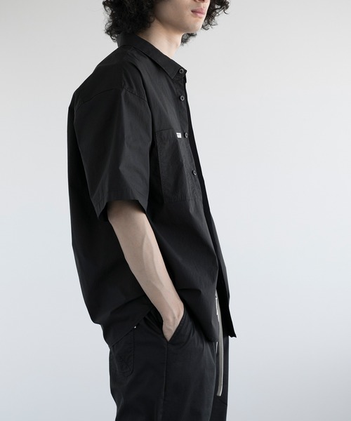 aimoha(アイモハ)の「aimoha men ESSENTIAL ELEGANCE SHORT-SLEEVE SHIRT (SS)(シャツ/ブラウス・メンズ・ブラック/カーキ/ホワイト・MEDIUM/LARGE/X-LARGE/XX-LARGE)」の12枚目の写真