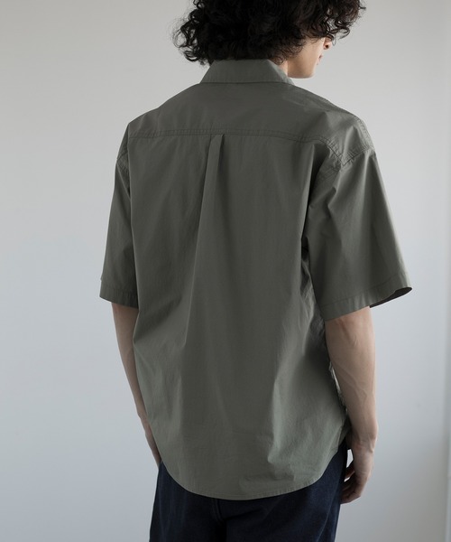 aimoha(アイモハ)の「aimoha men ESSENTIAL ELEGANCE SHORT-SLEEVE SHIRT (SS)(シャツ/ブラウス・メンズ・ブラック/カーキ/ホワイト・MEDIUM/LARGE/X-LARGE/XX-LARGE)」の20枚目の写真