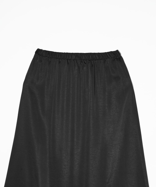 MILKFED.（ミルクフェド）の「FLARE LONG SKIRT（スカート・レディース・ブラック/ライトグレー/ブラウン・ONE SIZE）」の19枚目の写真