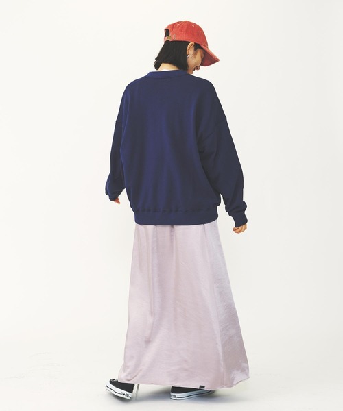 MILKFED.（ミルクフェド）の「FLARE LONG SKIRT（スカート・レディース・ブラック/ライトグレー/ブラウン・ONE SIZE）」の7枚目の写真