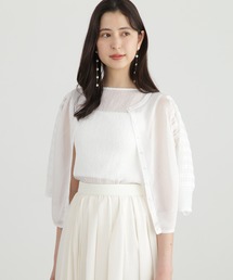 JILL STUART | ◆シアースリーブニットカーディガン(カーディガン/ボレロ)