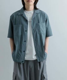 『セットアップ対応』 『UR TECH DRYLUXE』リネンライクキューバシャツ