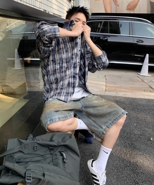 PRPS ファーストモデル　デニムパンツ　w38 紫ミミ PRPS ファーストモデル デニムパンツ w38 紫ミミ - メルカリ