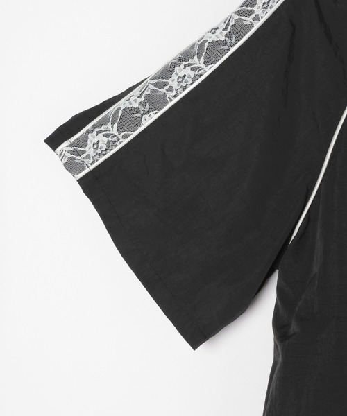 Heather（ヘザー）の「パイピングレースブルゾン（半袖）　129906（ブルゾン・レディース・アイボリー/ブラック・FREE）」の18枚目の写真