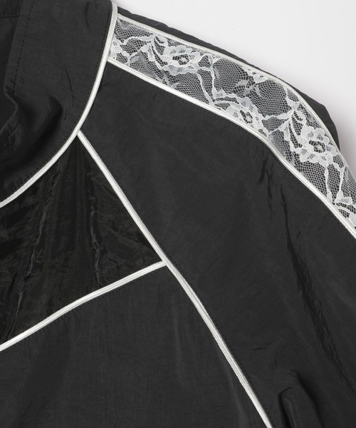 Heather（ヘザー）の「パイピングレースブルゾン（半袖）　129906（ブルゾン・レディース・アイボリー/ブラック・FREE）」の21枚目の写真