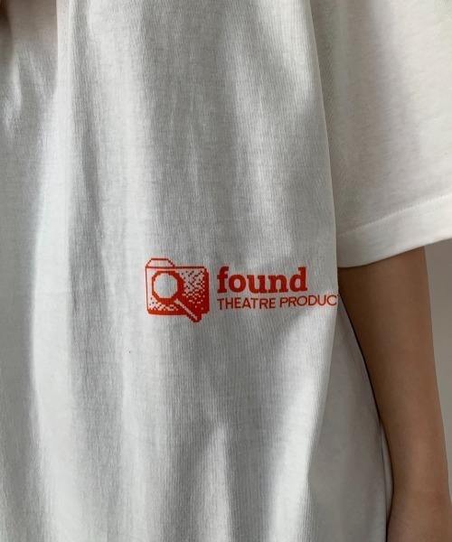 THEATRE PRODUCTS（シアタープロダクツ）の「found PCプリントTシャツ（Tシャツ/カットソー・レディース・ホワイト/グリーン/ブラック・FREE）」の13枚目の写真