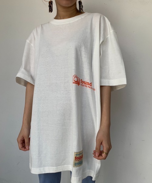 THEATRE PRODUCTS（シアタープロダクツ）の「found PCプリントTシャツ（Tシャツ/カットソー・レディース・ホワイト/グリーン/ブラック・FREE）」の11枚目の写真