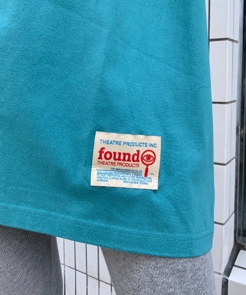 THEATRE PRODUCTS（シアタープロダクツ）の「found PCプリントTシャツ（Tシャツ/カットソー・レディース・ホワイト/グリーン/ブラック・FREE）」の9枚目の写真