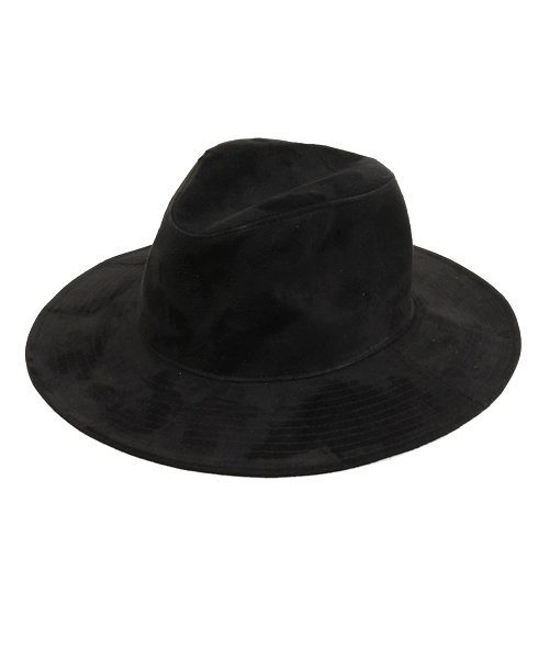 PUNYUS（プニュズ）の「フェイクスウェードハット（ハット・レディース・カーキ/ブラック/キャメル/ワイン・FREE）」の2枚目の写真