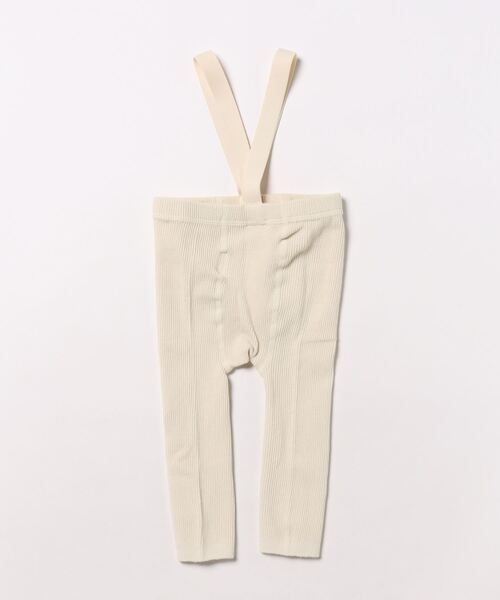 petit main（プティマイン）の「Vストラップレギンス（レギンス/スパッツ・キッズ・チャコール/ベージュ/アイボリー・80ｃｍ/70cm）」の12枚目の写真