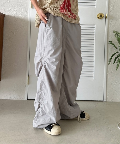 sedacle(セダクル)の「スタッズサイドタックナイロンパンツ【SETUP着用可能】(その他パンツ・メンズ・グレー/オフホワイト/ブラック・SMALL/MEDIUM/LARGE)」の20枚目の写真