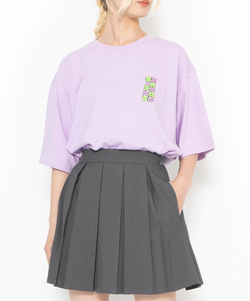 PUNYUS(プニュズ)の「わたしたちJAPAN girls Tシャツ(Tシャツ/カットソー・レディース・ホワイト/ブラック/ライトパープル・1/2/4/3)」の1枚目の写真