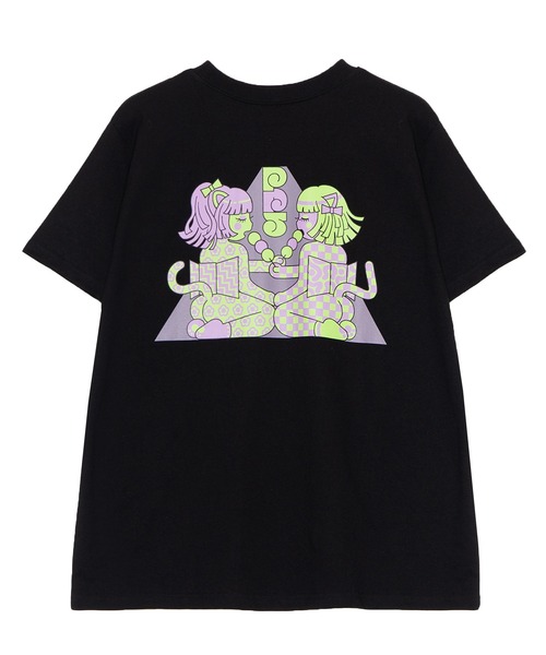 PUNYUS(プニュズ)の「わたしたちJAPAN girls Tシャツ(Tシャツ/カットソー・レディース・ホワイト/ブラック/ライトパープル・1/2/4/3)」の19枚目の写真